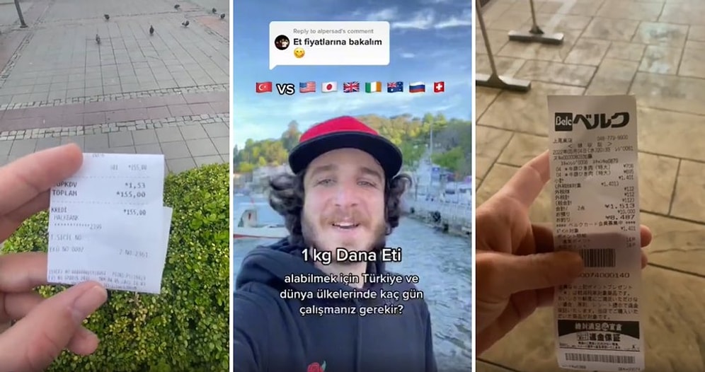 1 Kilogram Dana Eti İçin Türkiye'de ve Diğer Ülkelerde Kaç Gün Çalışmak Gerekiyor?