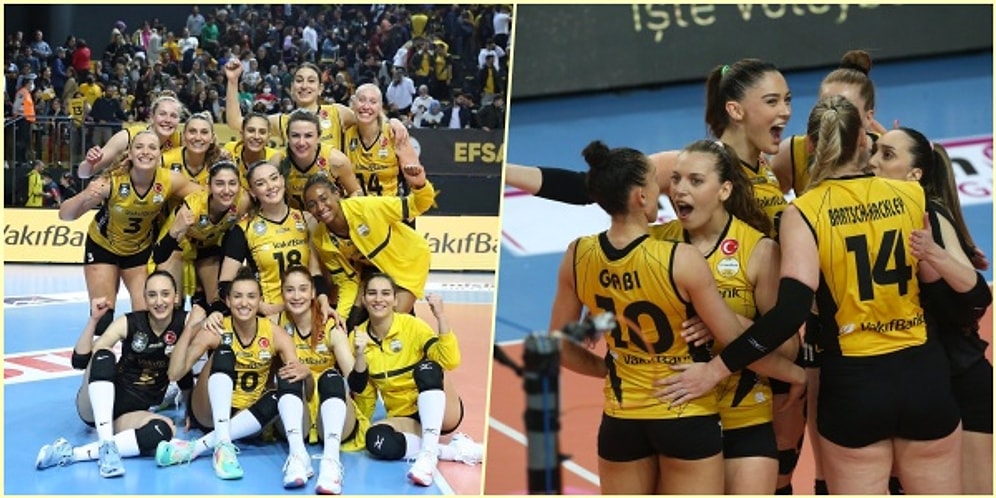 Sultanlar Ligi'nde Fenerbahçe Opet'i Mağlup Eden VakıfBank Şampiyon Oldu 🏆