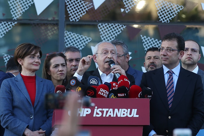 CHP'den Kaftancıoğlu'na Destek Gösterisi: 'Canan Yüreklidir, Canan Cesurdur, Canan Bizimdir!'