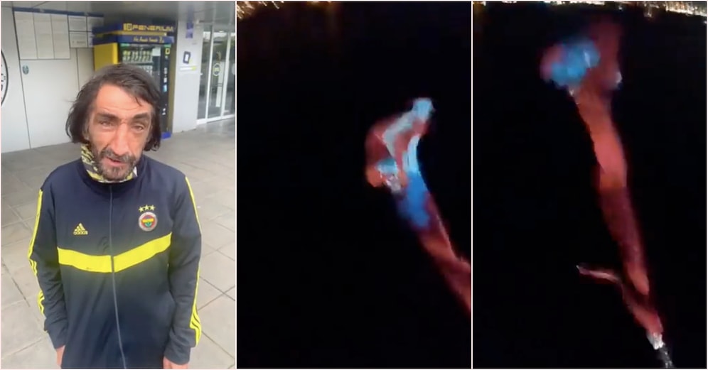 Rambo Okan 3. Denemesinde Boğazdaki Trabzonspor Bayrağını Kesti