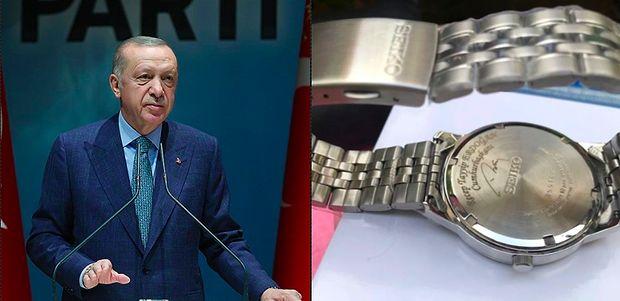 Erdoğan’ın Hediye Ettiği İmzalı Saatler İnternetten Satışa Çıkarıldı