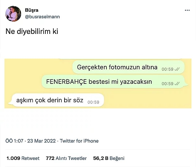 10. Duygusallığa bak be...