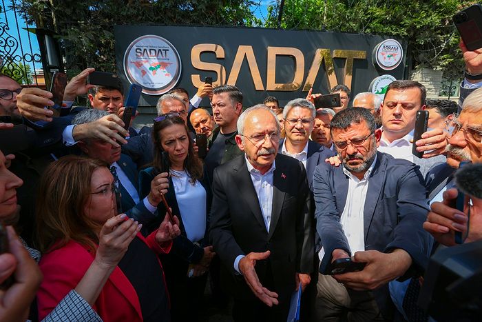 Kılıçdaroğlu SADAT'ın Önüne Gitti: 'Seçim Güvenliğini Sarsacak Bir Şey Olursa Sorumlusu SADAT'