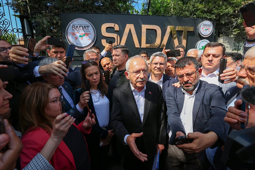 SADAT, Kılıçdaroğlu Hakkında Suç Duyurusunda Bulunuyor