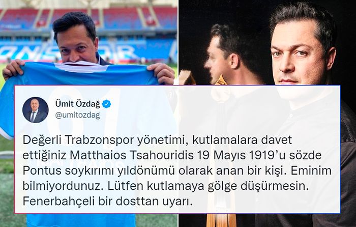 Trabzonspor'un Şampiyonluk Kutlamalarında Matthaios Tsahouridis Krizi!