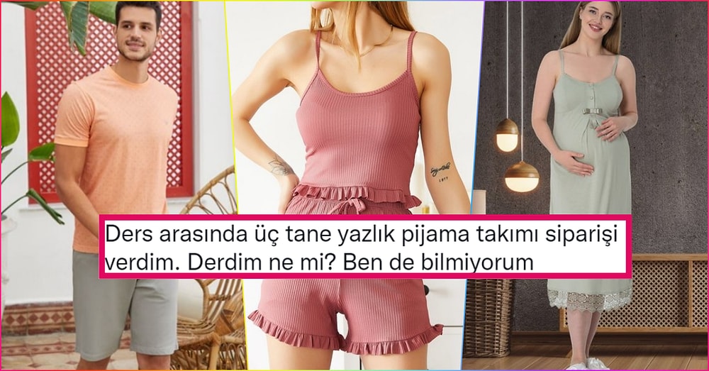 Güneşli Günler Sonunda Geldi: Yaza Uygun 19 Pijama Takımı