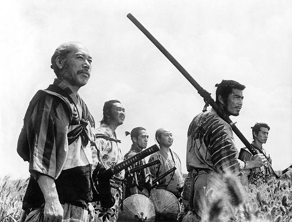 45. Shichinin no samurai (Yedi Samuray) 1954 - Akira Kurosawa
