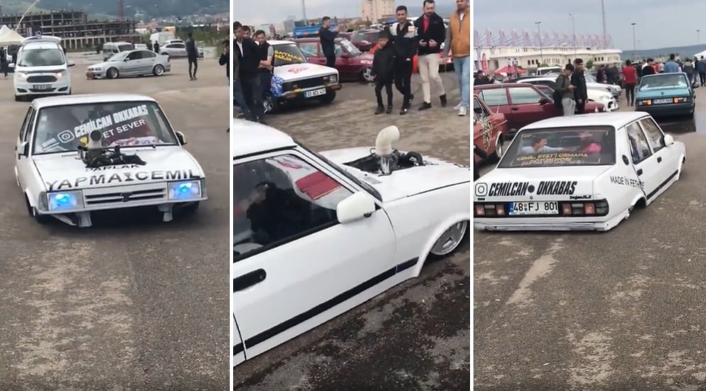 Biraz Abartmamış mısın? Kaputundan Su Borusu Çıkan Dünyanın En Basık TOFAŞ'ını Görünce Yok Artık Diyeceksiniz