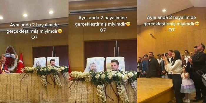 Ben ve Beni Hep Destekleyen Dostlarım: Nikah Memurunun Sorusuna 'Siü' Diye Cevap Veren Damat ve Arkadaşları