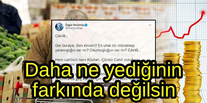 Özgür Demirtaş, Takipçisine İlber Ortaylı Tadında Cevap Verdi: Cahilsin, Yazık Sana!