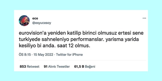 Eurovision Hayallerimizin Yasaklara Takılmasından 2 Liraya Satılan Lahmacuna Son 24 Saatin Viral Tweetleri