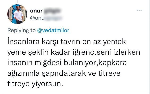 Vedat Milor'a Ellerinin Titremesi Üzerinden Yapılan Densiz Yorum Sinirleri Çok Fena Bozdu