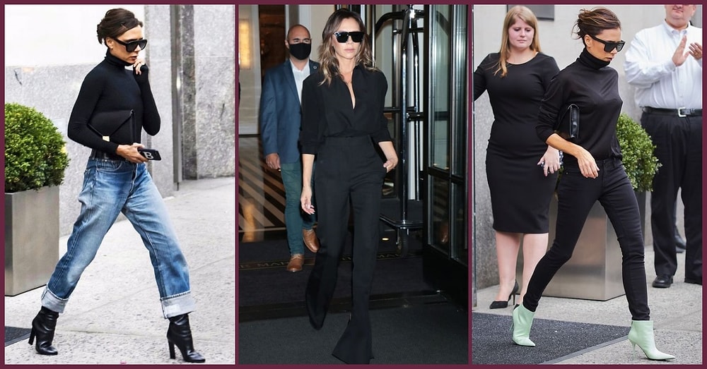 Victoria Beckham Gibi İncecik Görünmenizi Sağlayacak Siyah Parçalar