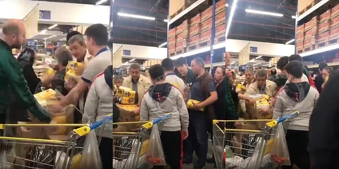 Ankaralı Vatandaşlar Çay Fiyatlarına Yapılacak Yüzde 40'ın Üzerindeki Zamdan Önce Marketlere Akın Etti