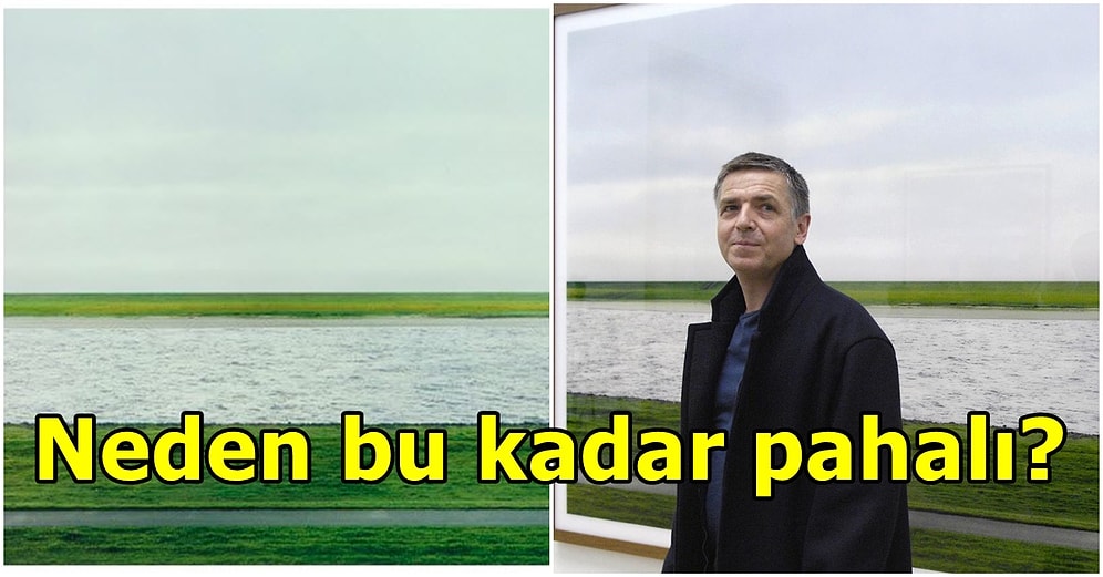 Dışarıdan Normal Bir Fotoğrafa Benziyor! Milyonlarca Dolara Satılan Dünyanın En Pahalı Fotoğrafı Rhein II