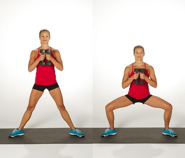 Sumo squat