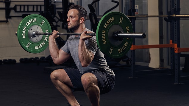 Front rack squat