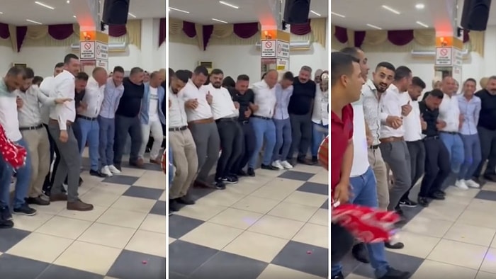 Çakal'ın 'Ballı Ballı Viski Yengeniz Heyecanlı Düştü' Şarkısında Halay Çeken Dayıların Bi' Acayip Görüntüleri