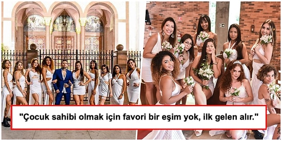 "Çok Eşliliği Savunacağız" Diyerek 9 Kadınla Evli Olan Brezilyalı Modelin Beyin Yakan Çocuk Yapma Planı