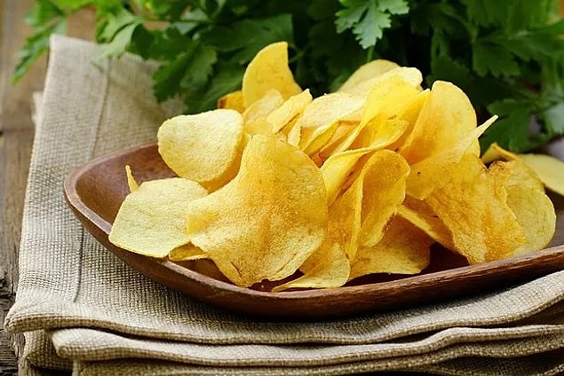 Yağsız Patates Cipsi