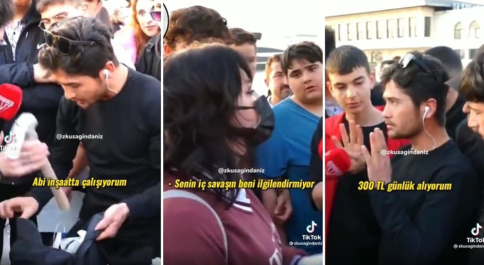 İnşaatta Çalıştığını Söyleyen Afgan'a Gençten Cevap: 'Senin İç Savaşın Benim Ülkemi İlgilendirmiyor'