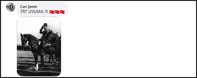 Bazı Türk kullanıcılar bu yorumlara tek tek yanıt verirken bazıları ise Atatürk fotoğrafları paylaşarak tepkilerini gösterdi. 👇