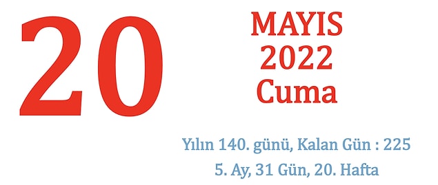 Hepimiz bazen günü, ayı ve hatta yılı bir an unutabiliyoruz. İşte bu içerikle unutkanlığa son!