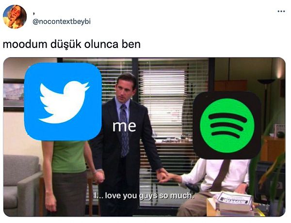 8. Michael Scott'ım bugün...