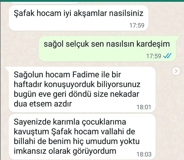 Bu sayfaların diğer bir ilginç yanı da medyumların, hocaların gelen olumlu dönüşleri paylaşması...