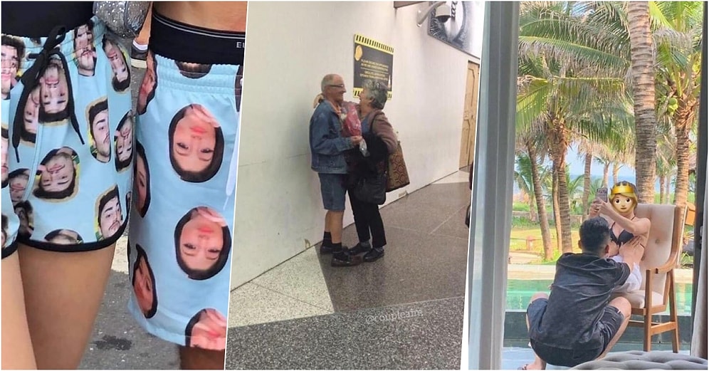 Flörte 'Biz' Diye Atmalık Fotoğrafları Paylaşarak Hem Güldüren Hem de Romantikliğin Dibine Vuran Kişiler