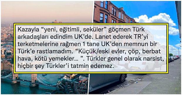 Yurt Dışındaki Türklerin Memnuniyetsiz ve Narsist Olduğunu Söyleyen Twitter Kullanıcısı Tartışma Yarattı