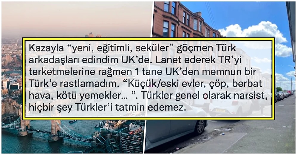 Yurt Dışındaki Türklerin Memnuniyetsiz ve Narsist Olduğunu Söyleyen Twitter Kullanıcısı Tartışma Yarattı