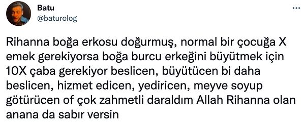 5. Rihanna'ya sabırlar diliyoruz.