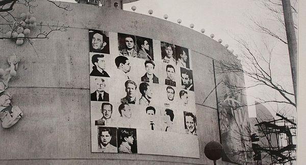 2. Andy Warhol'un 1964 Dünya Fuarı'nda sergilediği ünlü duvar resmi: