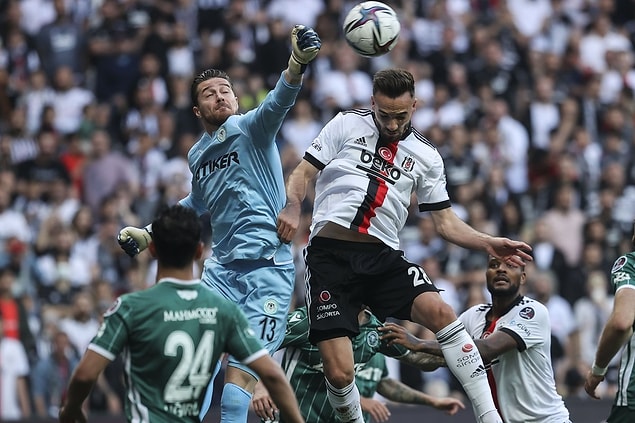 Beşiktaş, Süper Lig'in son haftasında Konyaspor'u ağırladı.