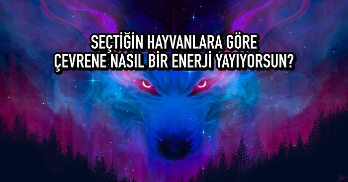 Seçtiğin Hayvanlara Göre Çevrene Nasıl Bir Enerji Yayıyorsun?