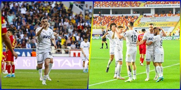 Fener'den Gol Şov! Yeni Malatyaspor'u Beş Golle Yenen Fenerbahçe Sezonu İkinci Sırada Tamamladı
