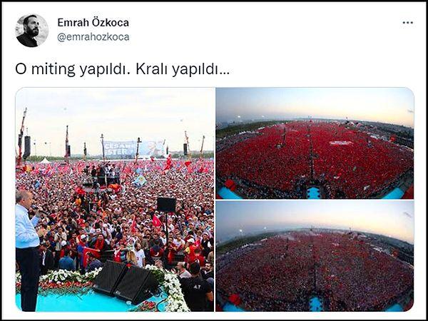AKP cephesinden, gençlik şölenini CHP mitingiyle kıyaslayan ve Adana'daki kalabalığı öven tweet'ler dışında pek bir şey paylaşılmadı. 👇