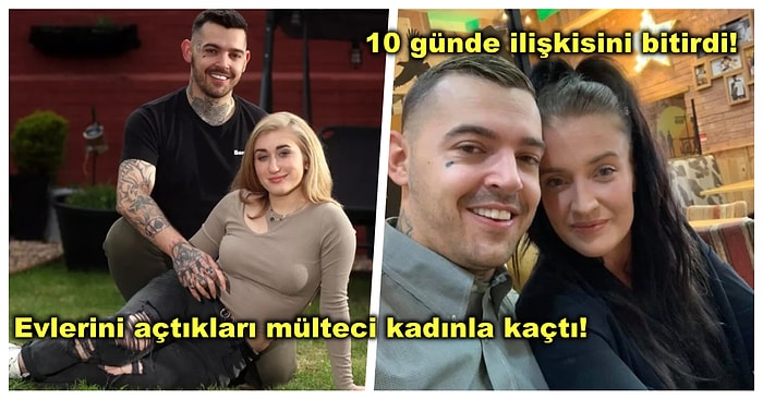 10 Yıllık İlişki Bitti! Erkek Arkadaşı Evlerini Açtıkları Ukraynalı Mülteci Kadına Aşık Oldu!