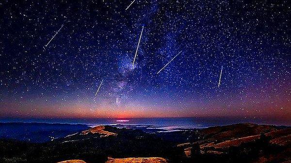 12-13 Ağustos tarihlerinde gökyüzünü renklendirecek Perseid Meteor Yağmuru