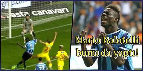 Göztepe'ye 5 Gol Atarak Süper Lig Tarihine Geçen Balotelli'nin Attığı Rabona Gol Dünya Gündeminde