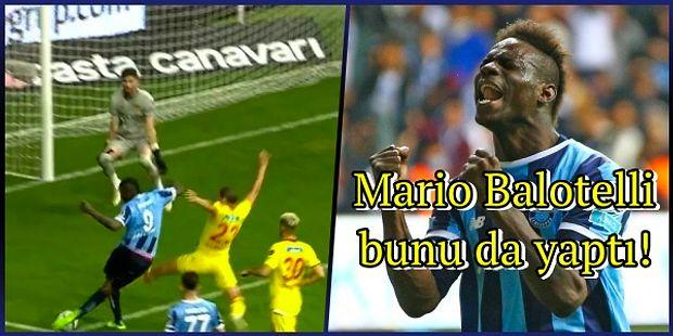 Göztepe'ye 5 Gol Atarak Süper Lig Tarihine Geçen Balotelli'nin Attığı Rabona Gol Dünya Gündeminde