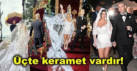 3. Kez Evlenen Kourtney Kardashian’ın 3 Gün 3 Gece Süren Düğünün Detaylarını İnceliyoruz!