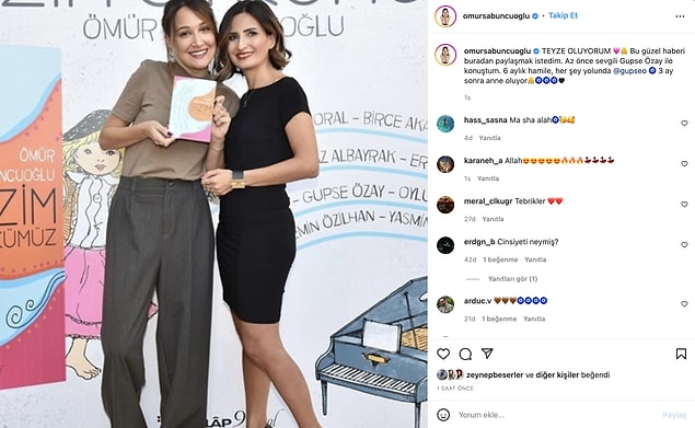 Son dakika gelişmesi! Ömür Sabuncuoğlu hamilelik haberlerini doğruladı! 😍