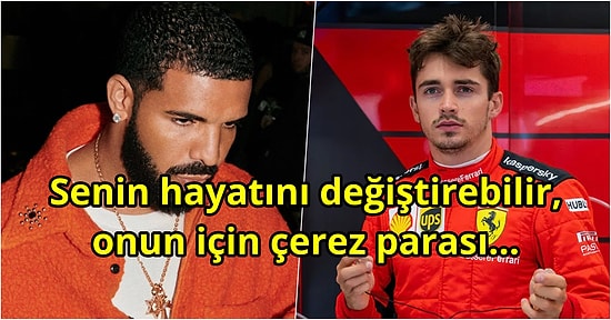Ferrari Drake'i Yaktı! Leclerc'in Yarışı Kazanması Bahis Yapan Drake'in Kaybettiği Miktar Canınızı Sıkacak