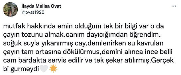 Siz çayı nasıl demliyorsunuz?