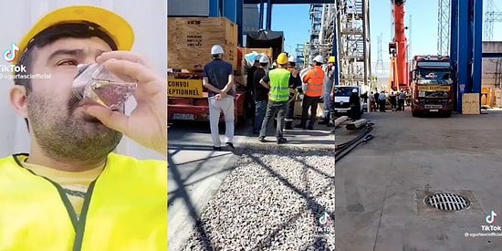 Tatlı Sert Eleştirilerle Çalışma Ortamında Video Çeken Emekçi Abimizden 'Şantiyede Bir Gün' Vlogu