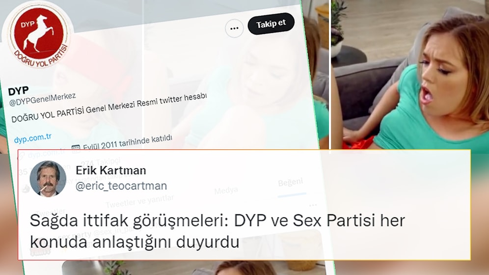 Twitter Hesabından Porno Beğenen Doğru Yol Partisi Goygoycuların Dilinde