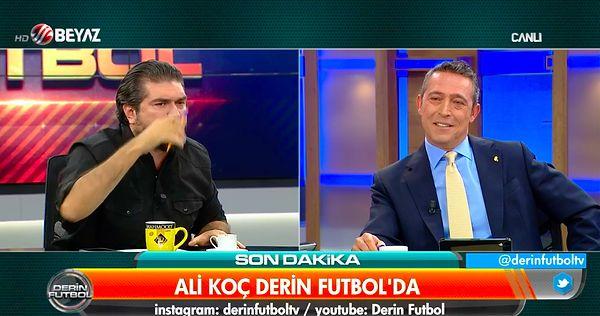 Programın sonunda ise ‘Türk futbolunda temizlik lazım. İnşallah Allah senin gibileri de basından siler’ diyerek zengin kalkışı yaptı ve program sona erdi.
