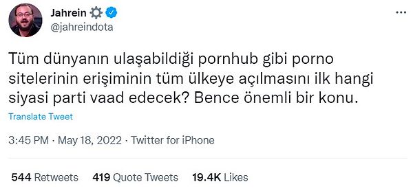 12. Önemli seçim vaadi.